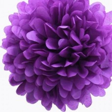 Помпон Фиолетовый 20 см